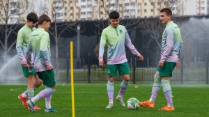Молодёжка готовится к матчу с «Зенитом»