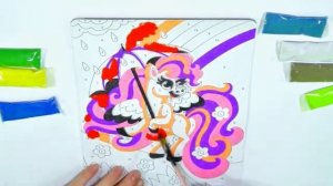 COLORED SAND of the hero of My Little Pony मर छट टटट रग पषठ क नयक क रगन रत [get.gt]