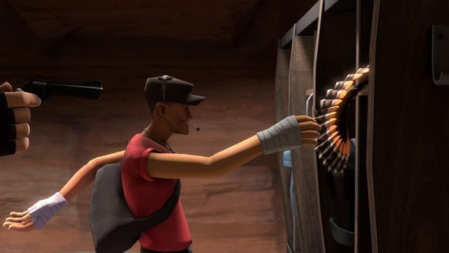 постер скаут и хэви