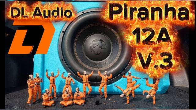 Активный сабвуфер Piranha 12A Marine V.3 от DL Audio