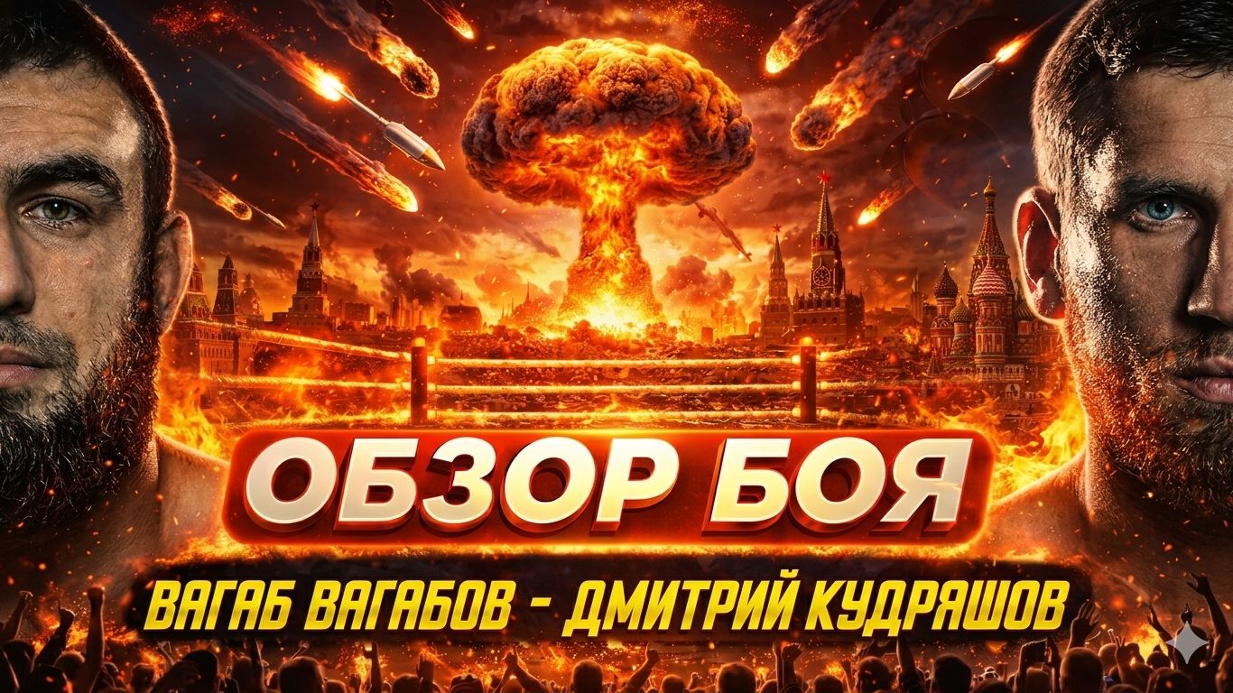 Дмитрий Кудряшов - Вагаб Вагабов. Жесткий нокаут