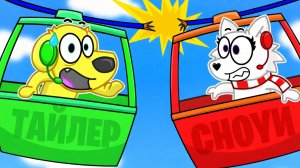 КАТАСТРОФЫ НА ГОНДОЛЕ В РОБЛОКС! ROBLOX! 😱🚠