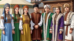 Праздник национальных костюмов народов России
