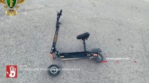 Жительница Кизильского района купила 11-летнему мальчику электросамокат и он попал в ДТП
