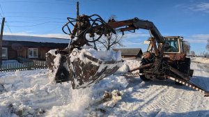Весна в деревне! Снег тает, дороги валяться! Снегоходы тонут!
