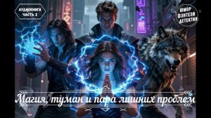 🎧АУДИОКНИГА ПОЛНОСТЬЮ 🔮 Магия, туман и пара лишних проблем 💥Детективное фэнтези ▶️Часть 2️⃣