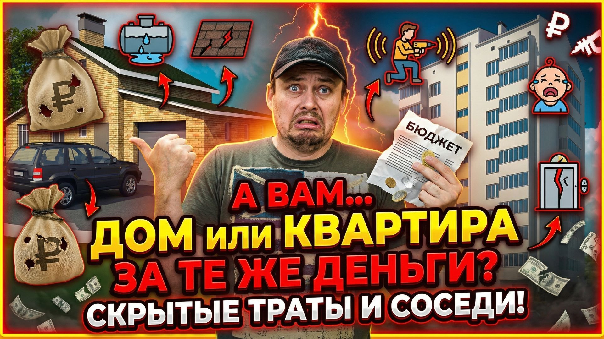 Коттедж против квартиры: скрытые убытки и реальная цена квадратного метра смотреть онлайн