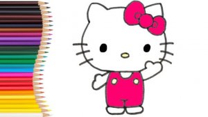 Как нарисовать HELLO KITTY Рисуем Хэллоу Китти