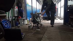 Пуск двигателя ИЖ Планета Спорт