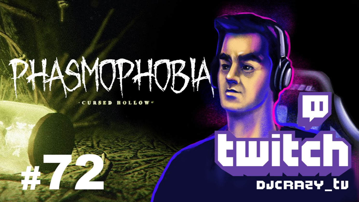 Играем / Phasmophobia / #72 / Обновление «Cursed Hollow» (Стрим от 01.04.2026)