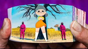 Кукла из «Игры в кальмара» с танцем Анкхи