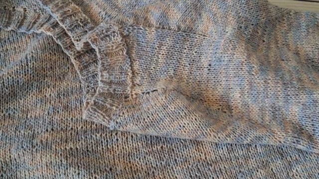 Обзорный МК на летний джемпер.