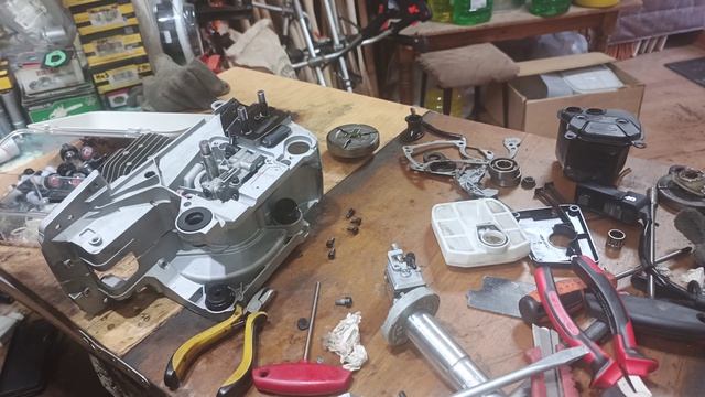 Бензопила Eurolux GS-4516. Капитальный ремонт