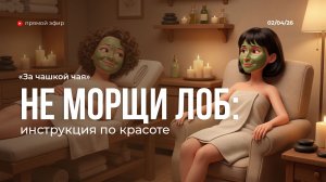 За чашкой чая | Не морщи лоб: инструкция по красоте | 2.04.26