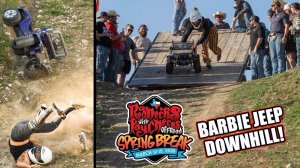 Спуск с горы на детских авто 😅