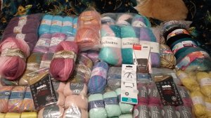 Большая распаковка пряжи с распродажи.