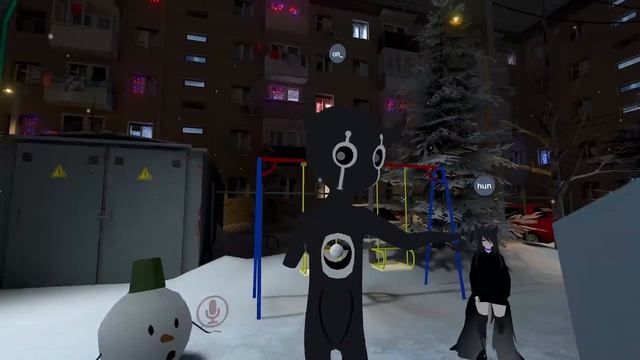 Собрали толпу в VRCHAT