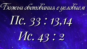 Божьи обетования (78)