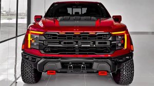 Ford F-150 Raptor 2026 года_ интерьер и экстерьер.