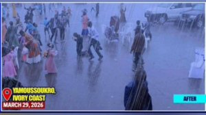 Пророк Доктор Овуор, открыл небеса и призвал дождь в КОТ-д'ИВУАР!также призвал облако Божье, Яхве!