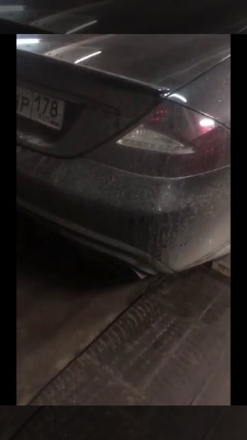 Сток выхлоп Mercedes CLS 350 (W219)