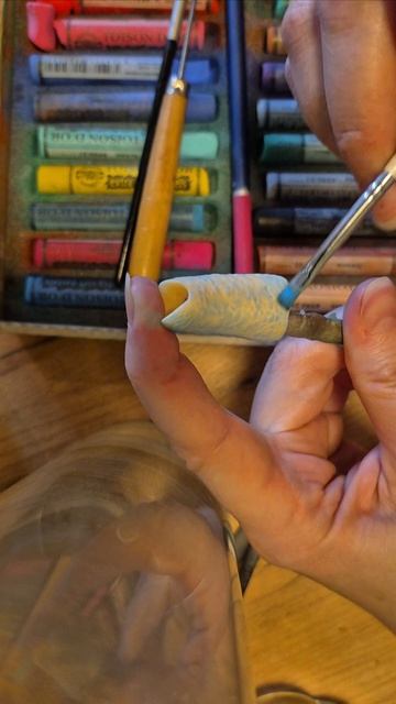 Так рождается русалка | Техника пастели | BraNaDolls