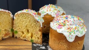 ТОТ САМЫЙ влажный и волокнистый кулич! Идеальное тесто БЕЗ замеса руками