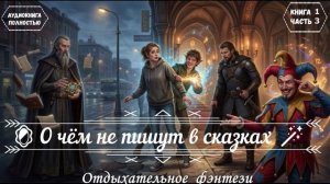 🎧АУДИОКНИГА ПОЛНОСТЬЮ 🪞О чём не пишут в сказках 🪄ЮМОРИСТИЧЕСКОЕ ФЭНТЕЗИ 🆕книга 1️⃣  часть  3️⃣