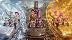 «Охотники на демонов», 2 серия — Богатая семья против бедной семьи 💰🕸 Трогательная история