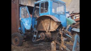 Как я приобрел трактор МТЗ-50. Этапы преображения и финал.