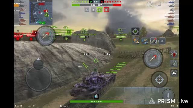 Играем в Tank Blitz