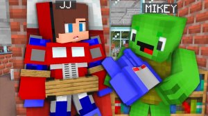 Майки разоблачил Оптимуса Прайма - им оказался Джей Джей. Майнкрафт Мультик
