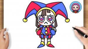 ✏️ КАК ПОШАГОВО НАРИСОВАТЬ ПОМНИ УДИВИТЕЛЬНЫЙ ЦИФРОВОЙ ЦИРК — ПОДРОБНЫЙ УРОК РИСОВАНИЯ