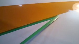 №41- Покрасил крыло жёлтым цветом, снял маскировку.