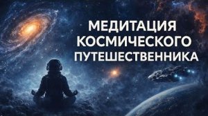 🌌 Космическая медитация | 6 минут вне мыслей и контроля