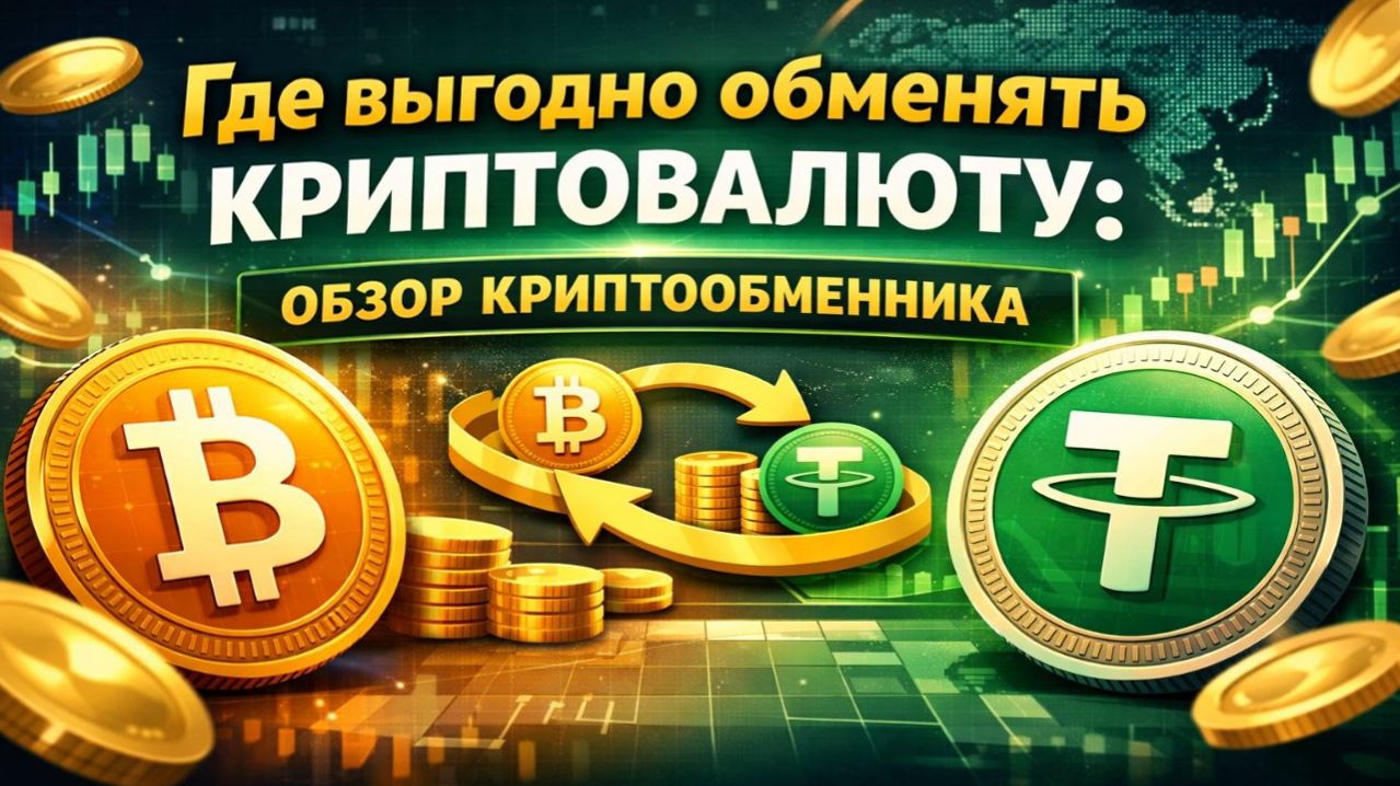 Где выгодно обменять криптовалюту: обзор криптообменника для Bitcoin и USDT