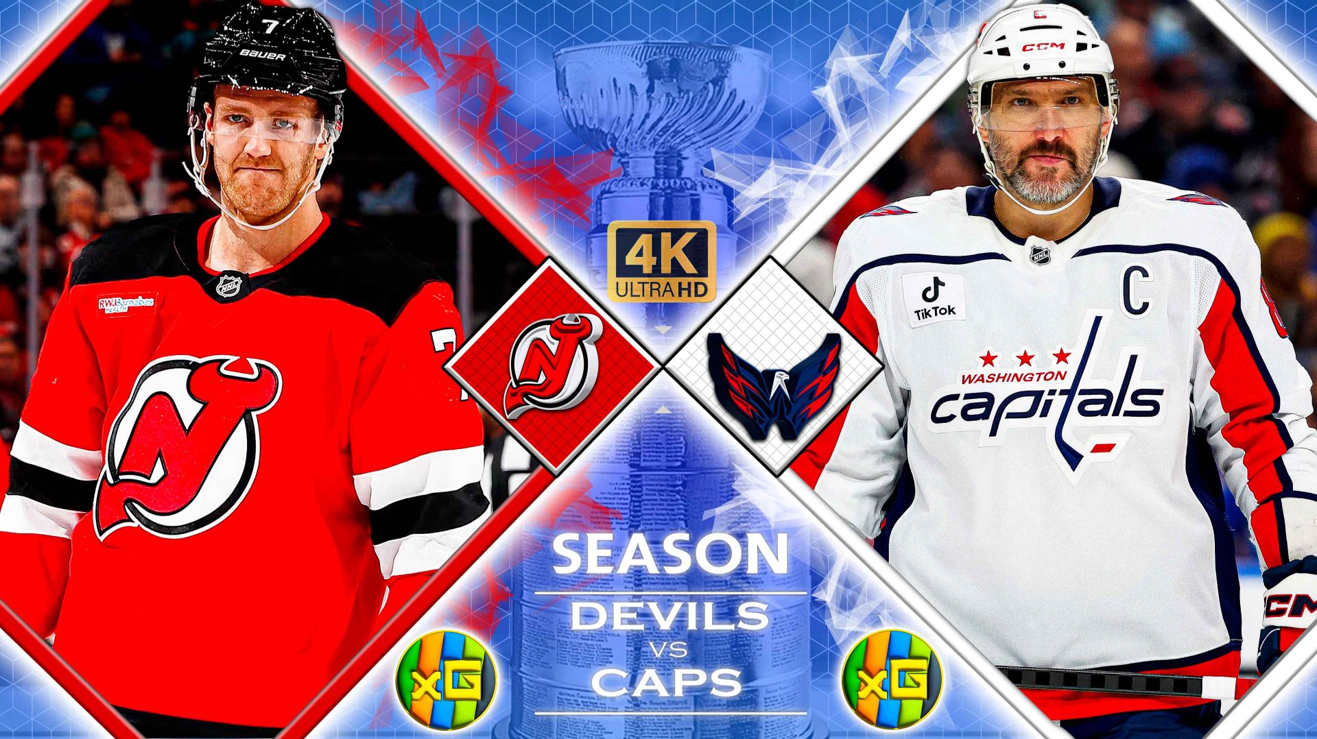 Нью‑Джерси - Вашингтон | НХЛ | 02.04.2026 | Прямая трансляция | XG