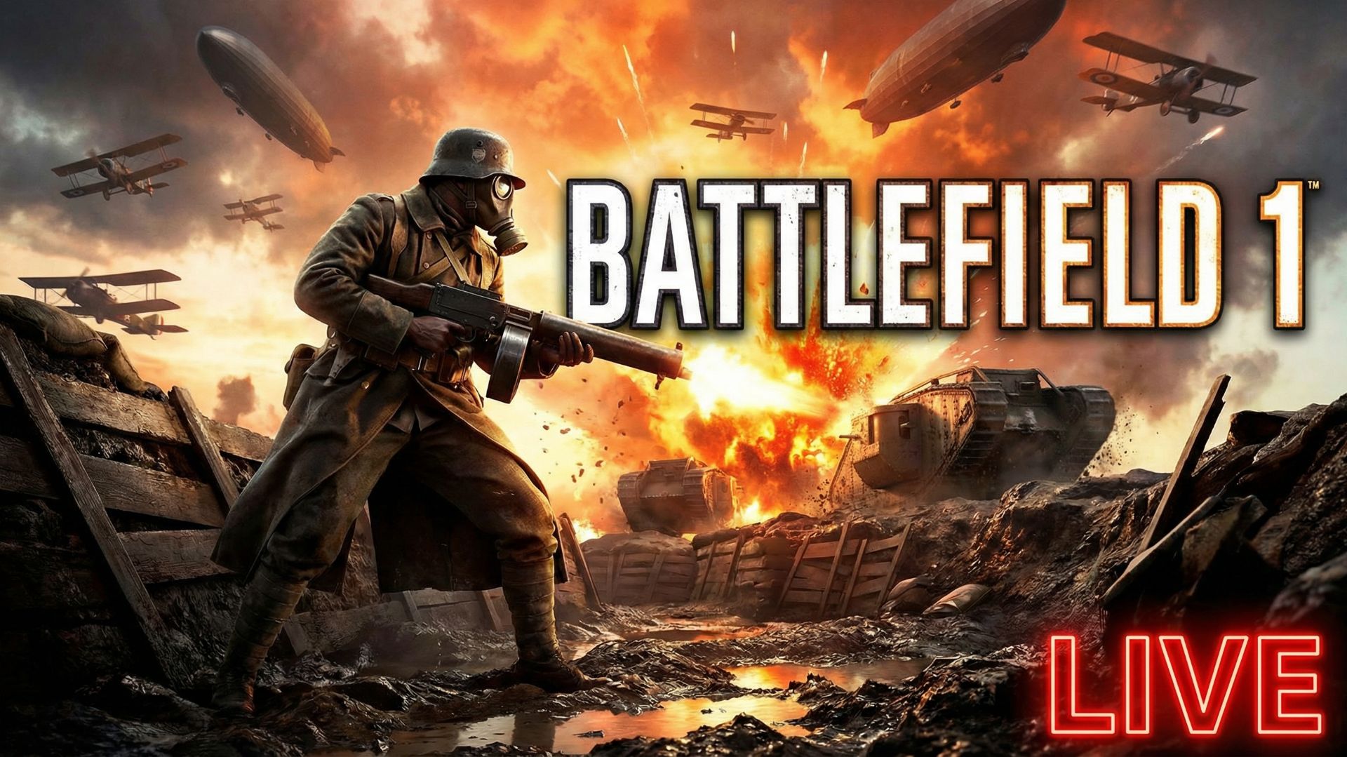 ТЯЖЕЛО НО МЫ ДЕРЖИМСЯ 😤 Battlefield 1 мультиплеер 🚨