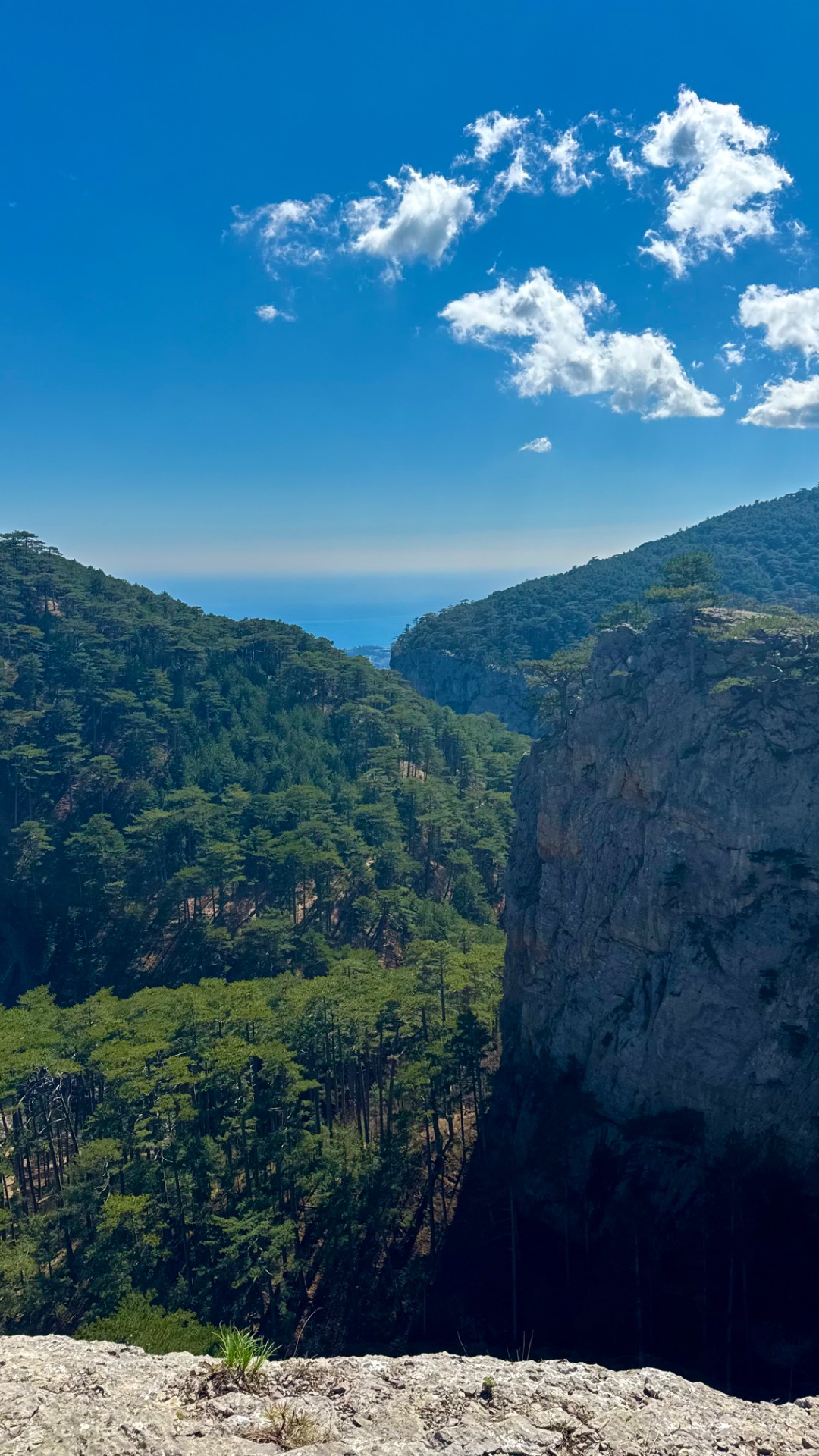 Ущелье Уч-Кош Ялта Крым