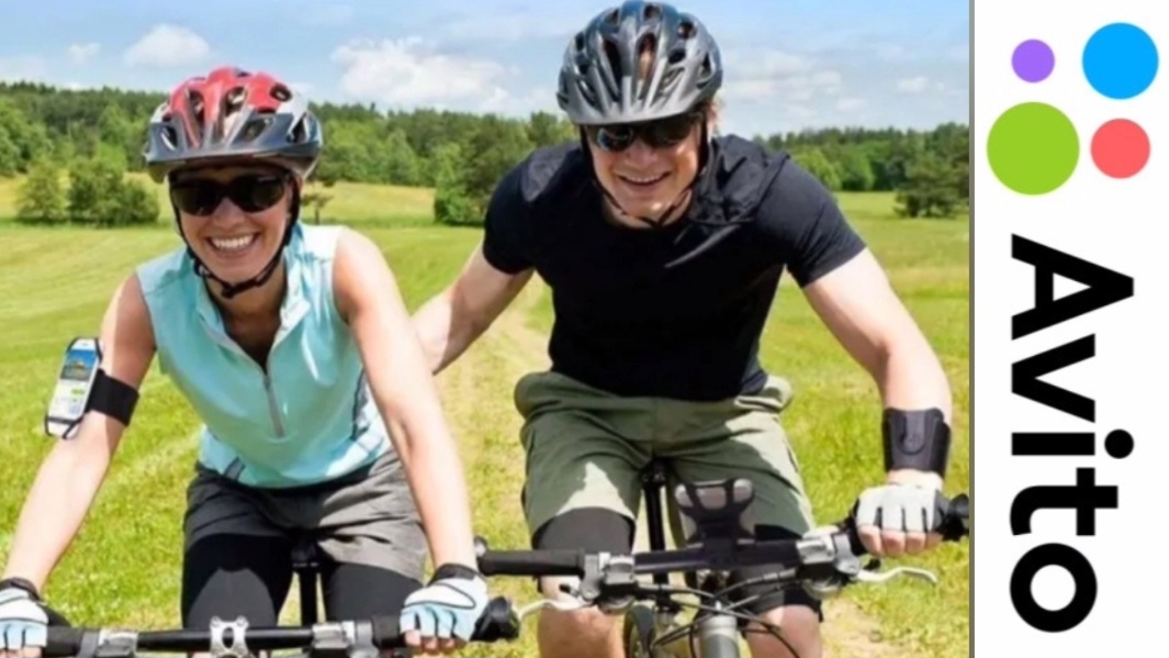 550 ₽ | 2 в 1 Новый держатель для телефона на руку: на плечо, на запястье #Авито