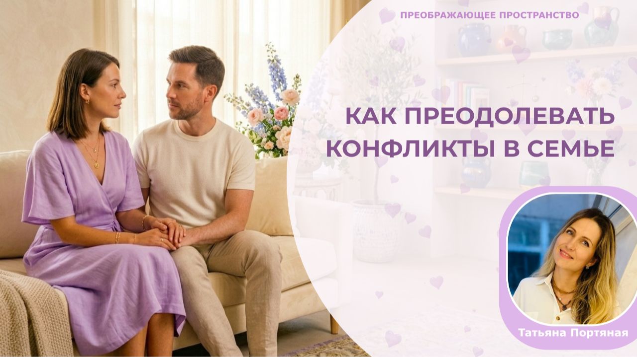 Как преодолевать конфликты в семье