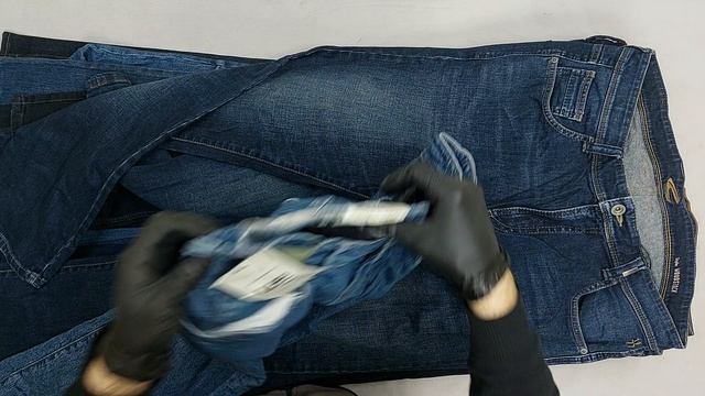 Мужские джинсы  секонд оптом 3 пак