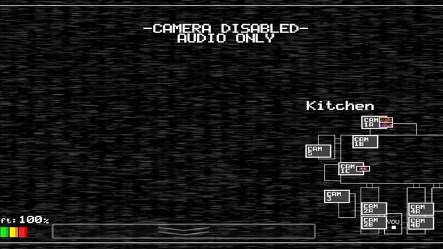 прохождение Five Nights At Freddy's 1. с читами.