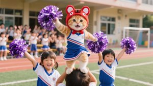 Когда серебристый падает, тигровый поднимает дух — поддержка, танец и восторженная публика