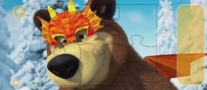 Маша и Медведь 🧩 Собираем пазлы! Развивающая игра для детей