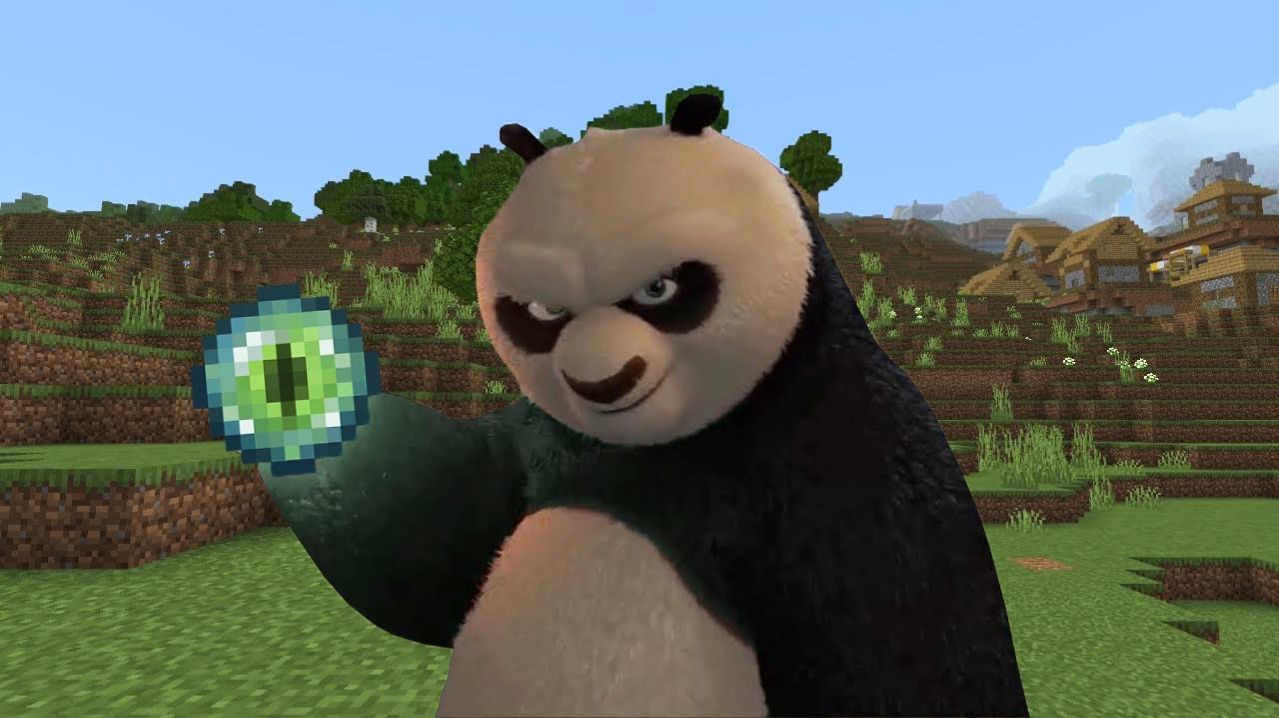 🐼Панда По спидранит Майнкрафт⛏️