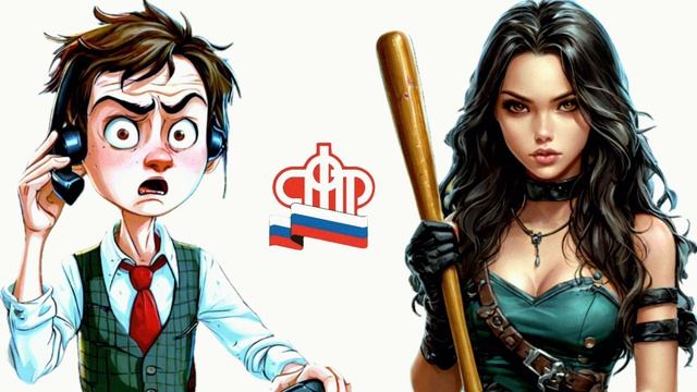 Мошенник из "Пенсионного фонда" отправляет мне смс на Госуслуги о стаже 📧🤡🤭