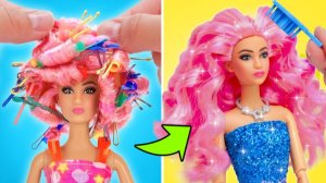 Преображение куклы своими руками: прически и аксессуары 💇♀️