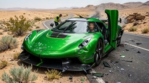 BeamNG Drive - Эпичные высокоскоростные прыжки на автомобилях